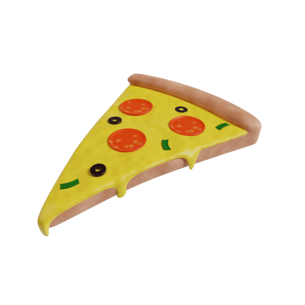 A 3D pizza